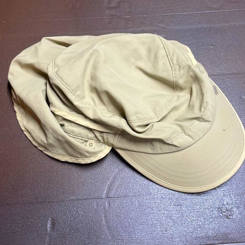 sun cap with neck flap